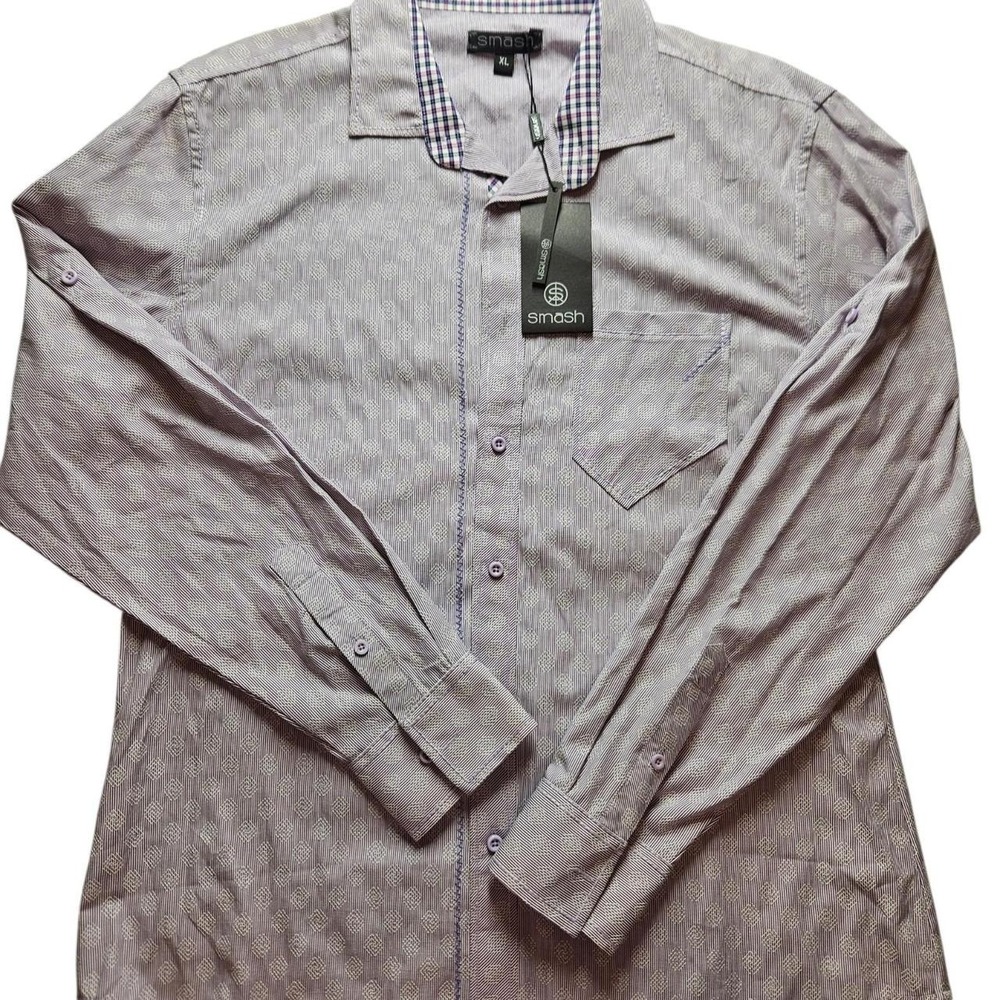 Smash NWT button‎ up shirt mens